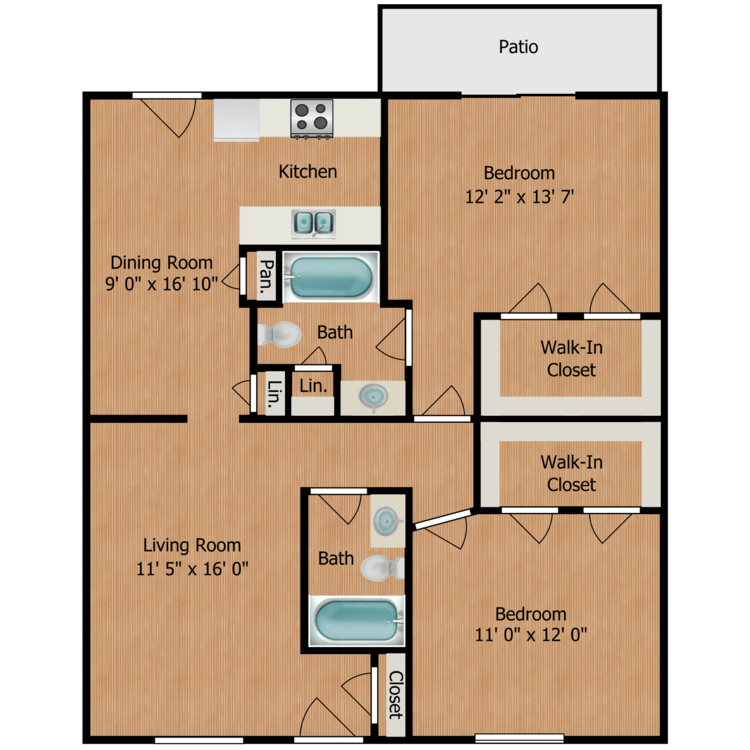 Floor plan image of B4