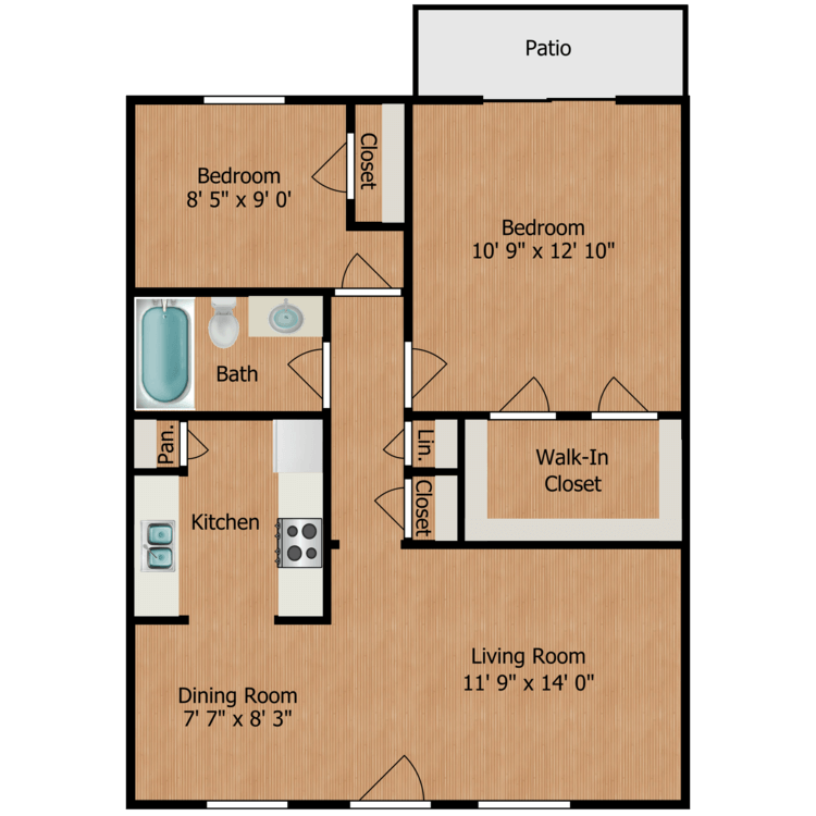Floor plan image of B5
