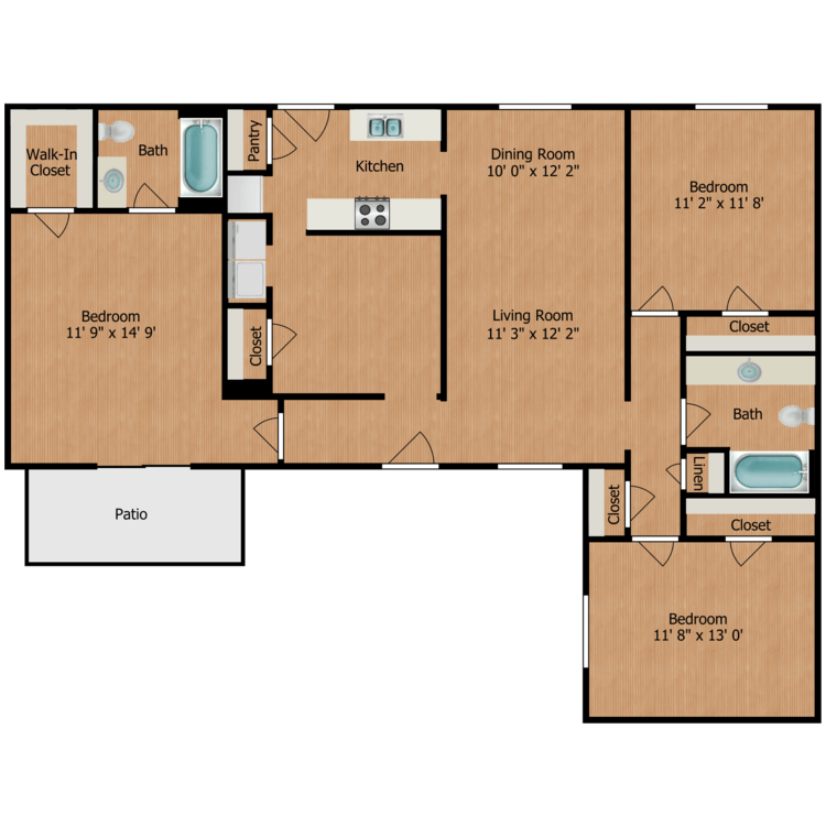 Floor plan image of C2