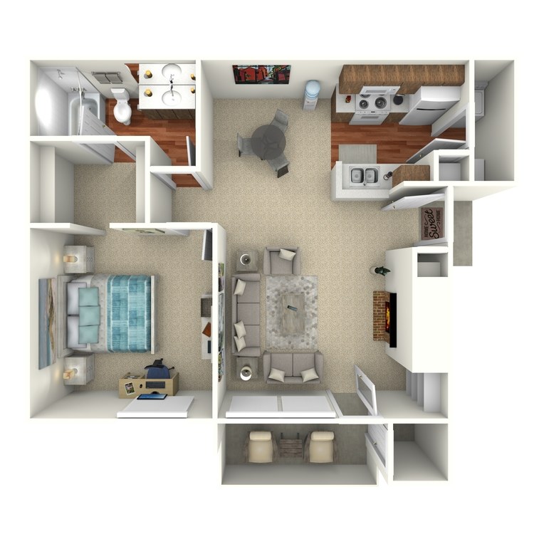Floor plan image of Maple