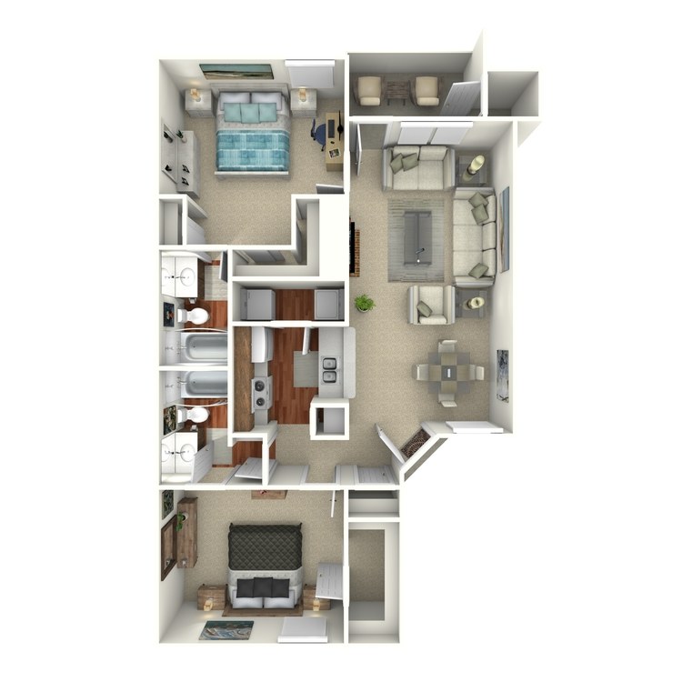 Floor plan image of Birch