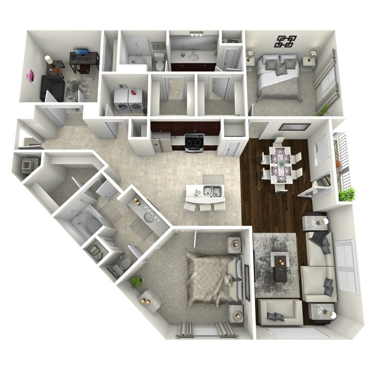 Floor plan image of B-12