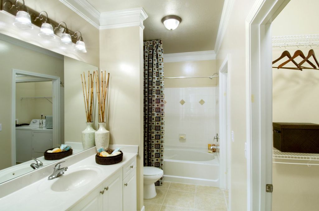 Bathroom  at Emerson at Cherry Lane Apartments in Laurel, MD