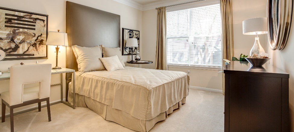 Bedroom  at Emerson at Cherry Lane Apartments in Laurel, MD