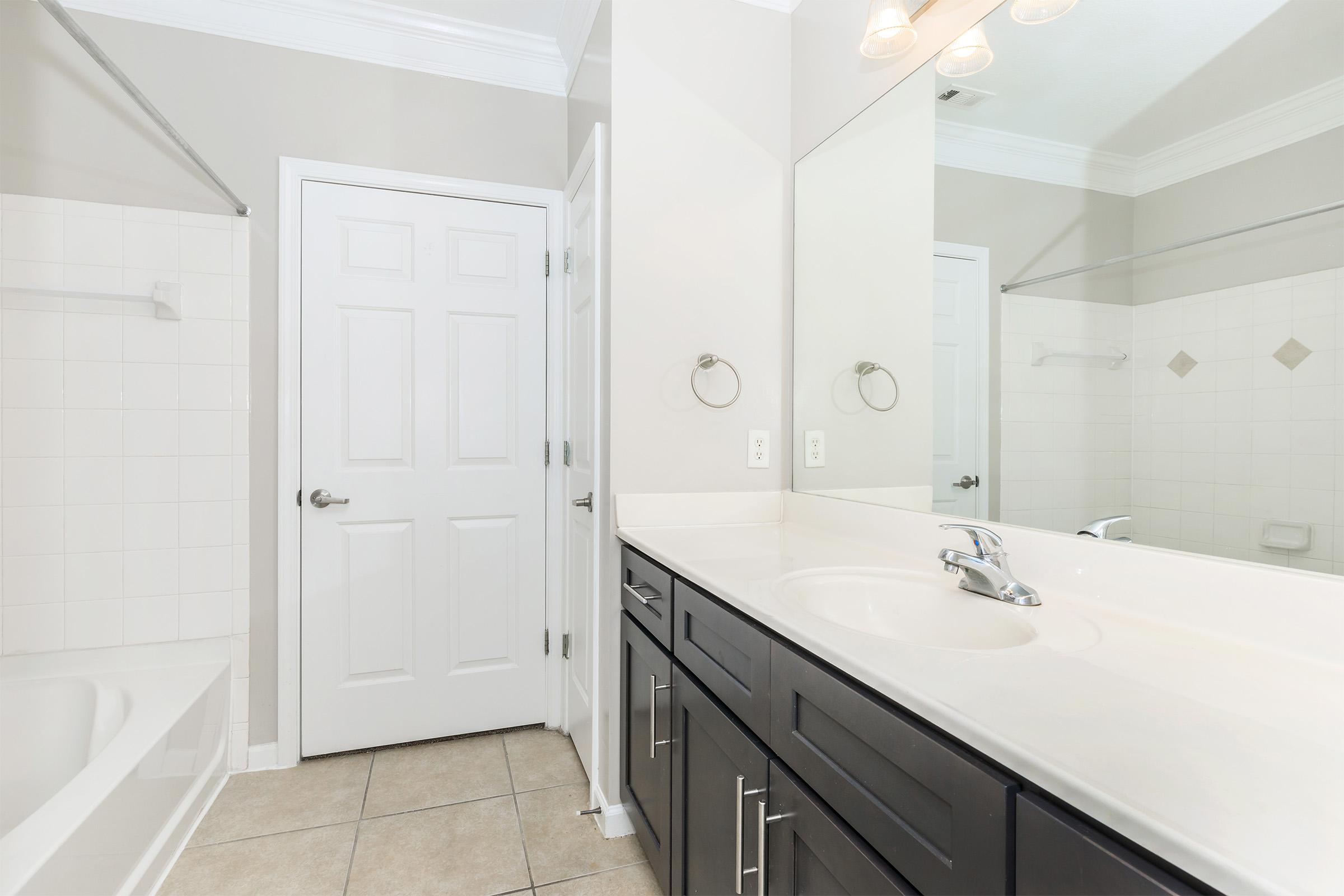 Bathroom at Emerson at Cherry Lane Apartments in Laurel, MD