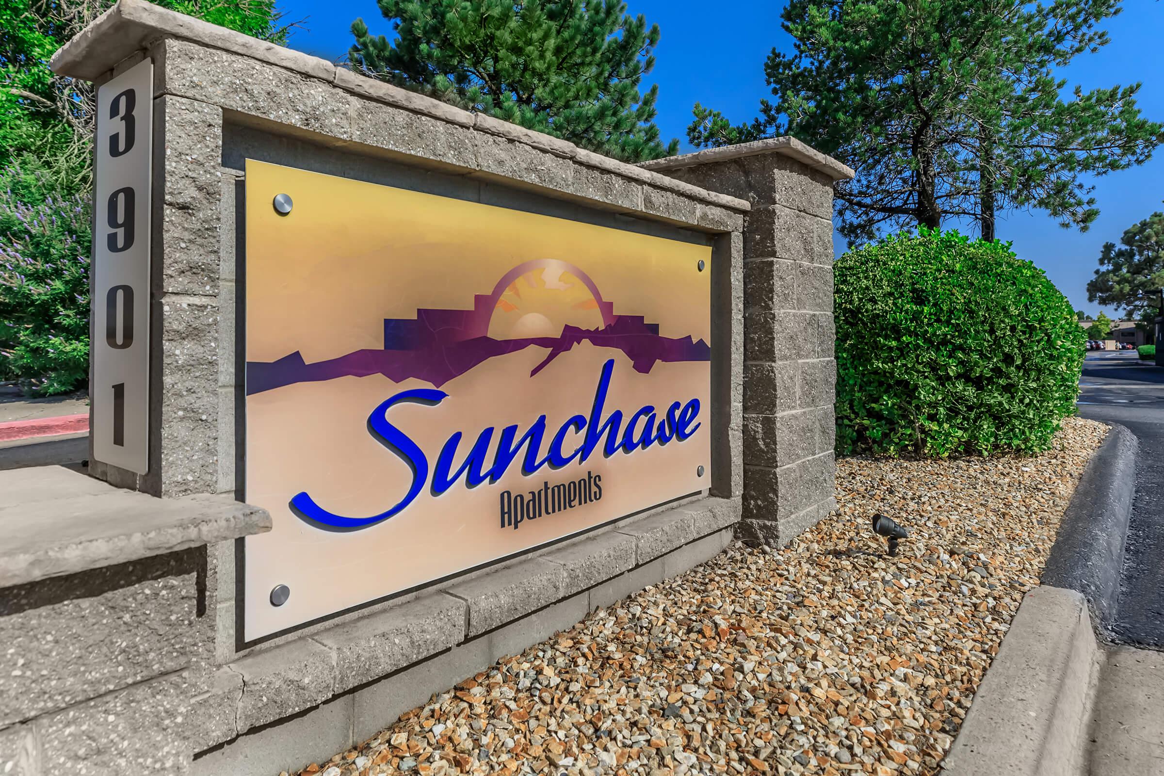 Sunchase monument sign