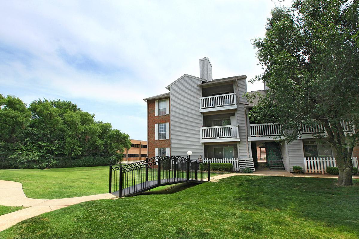 a large lawn in front of a house