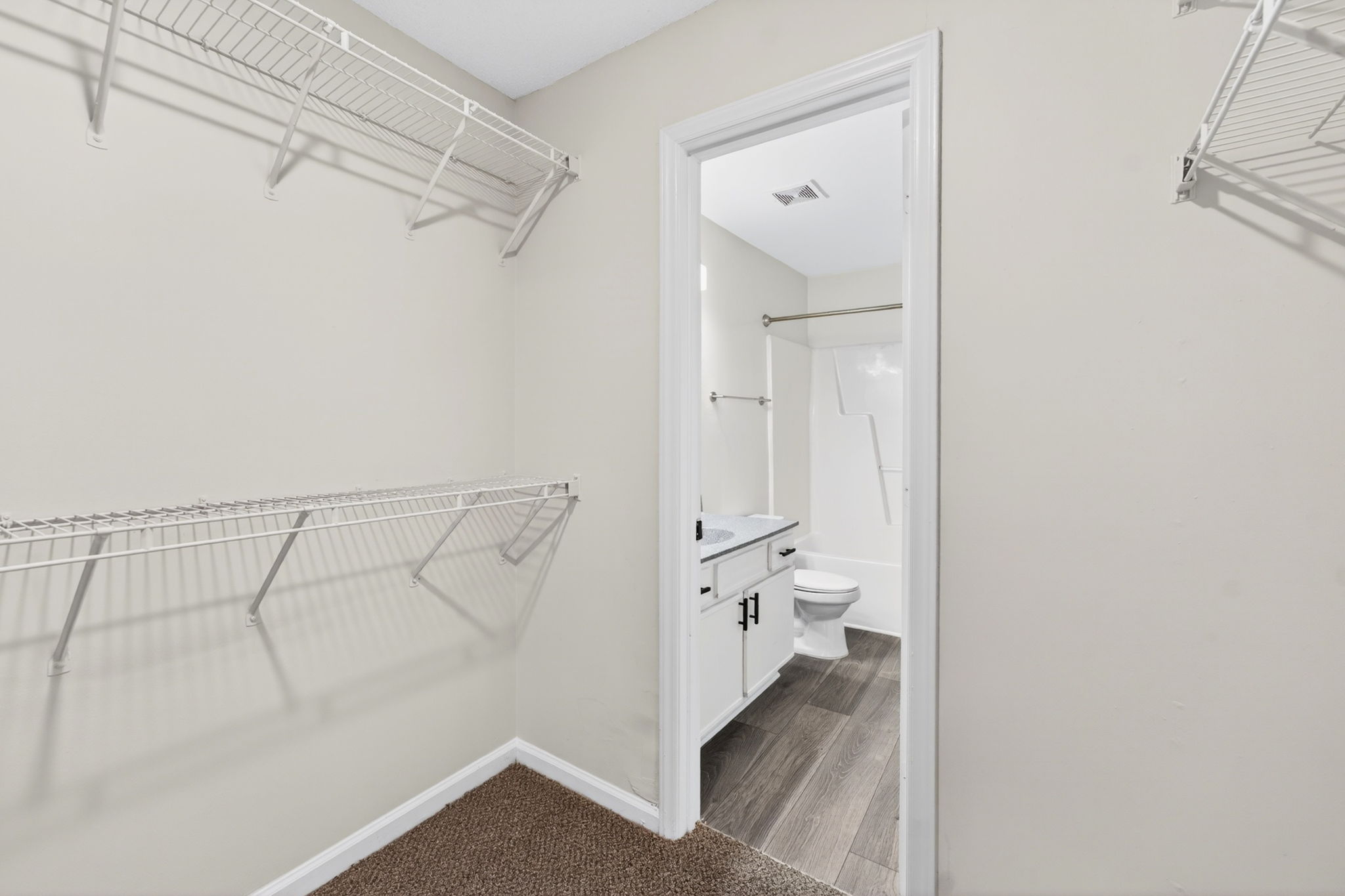 Ample Storage Space - Walk-In Closet
