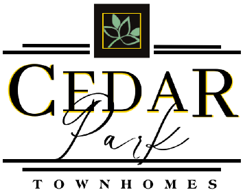 Cedar Park Townhomes ebrochure logo