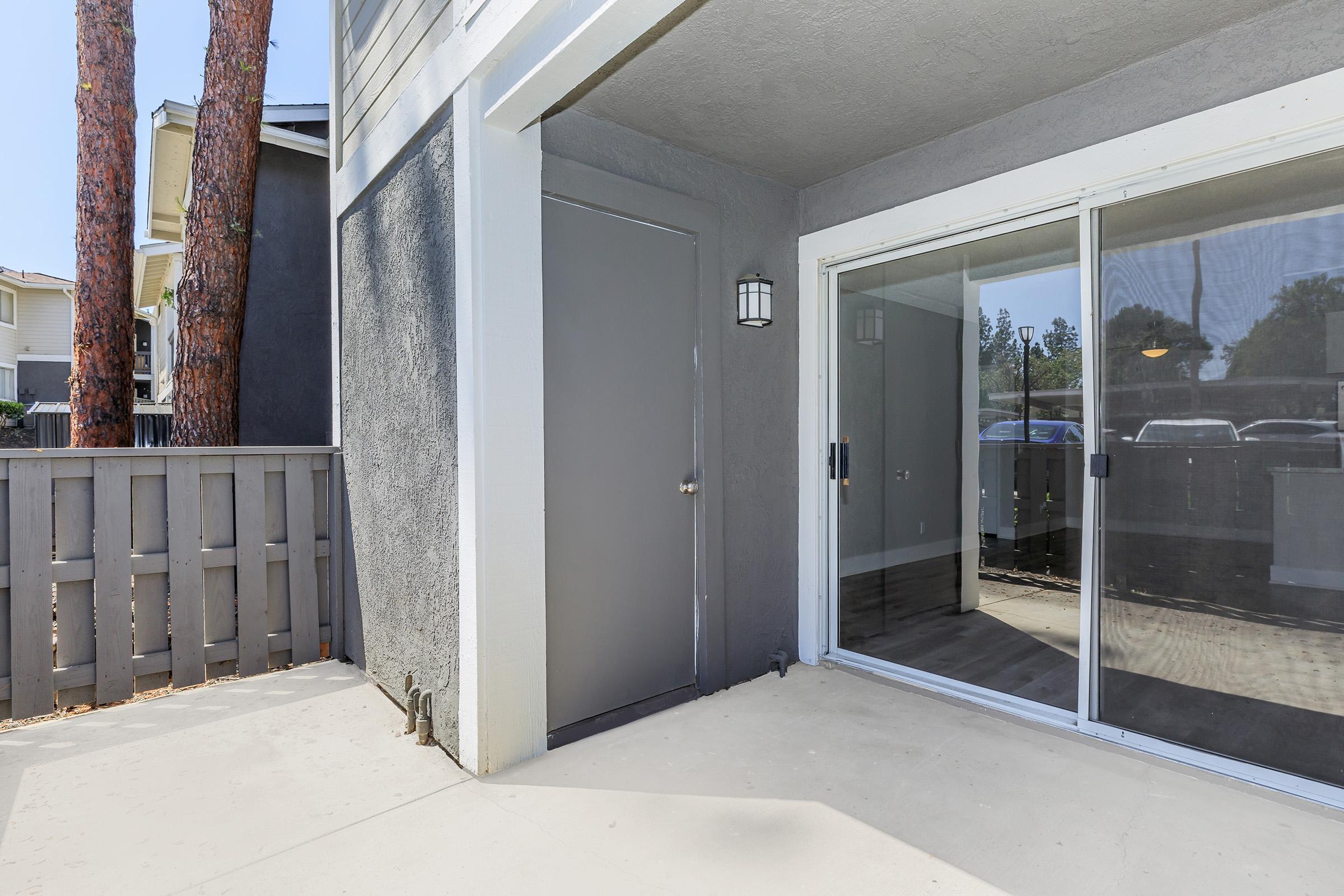 a door to a building