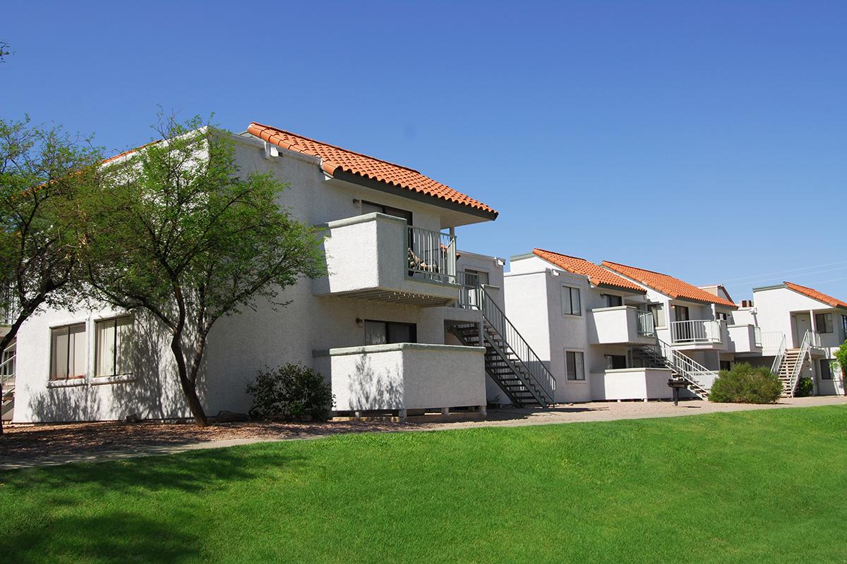 a large lawn in front of a house