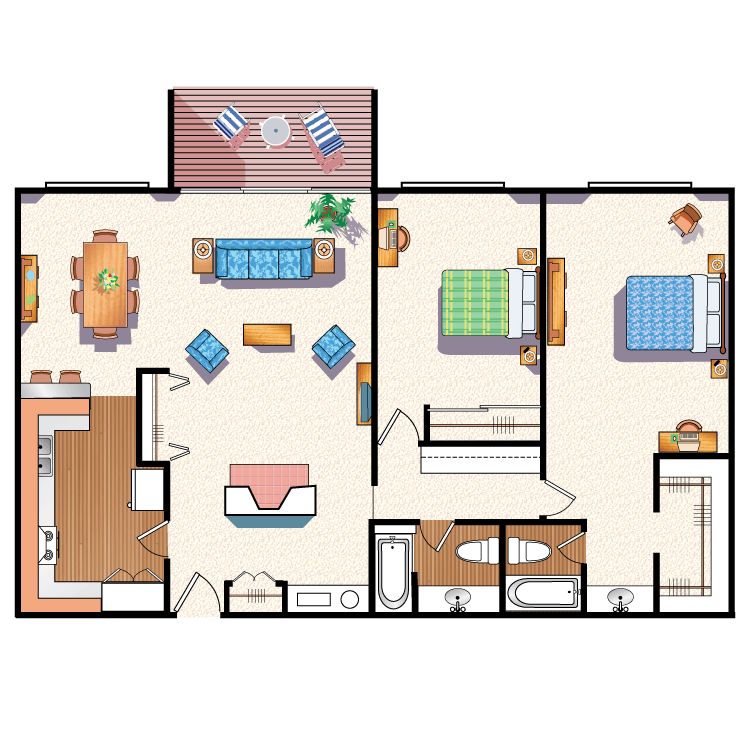 Floor plan image of Dresden