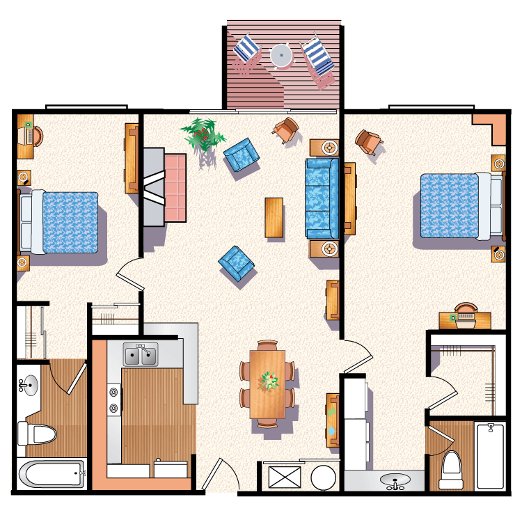Floor plan image of Glasgow