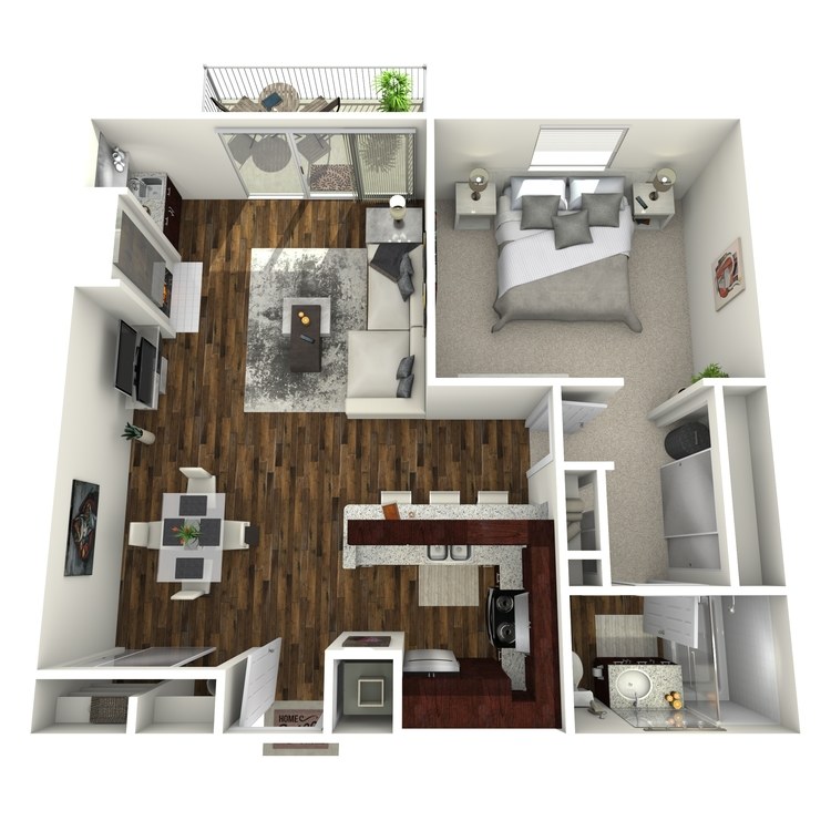Floor plan image of Brussels