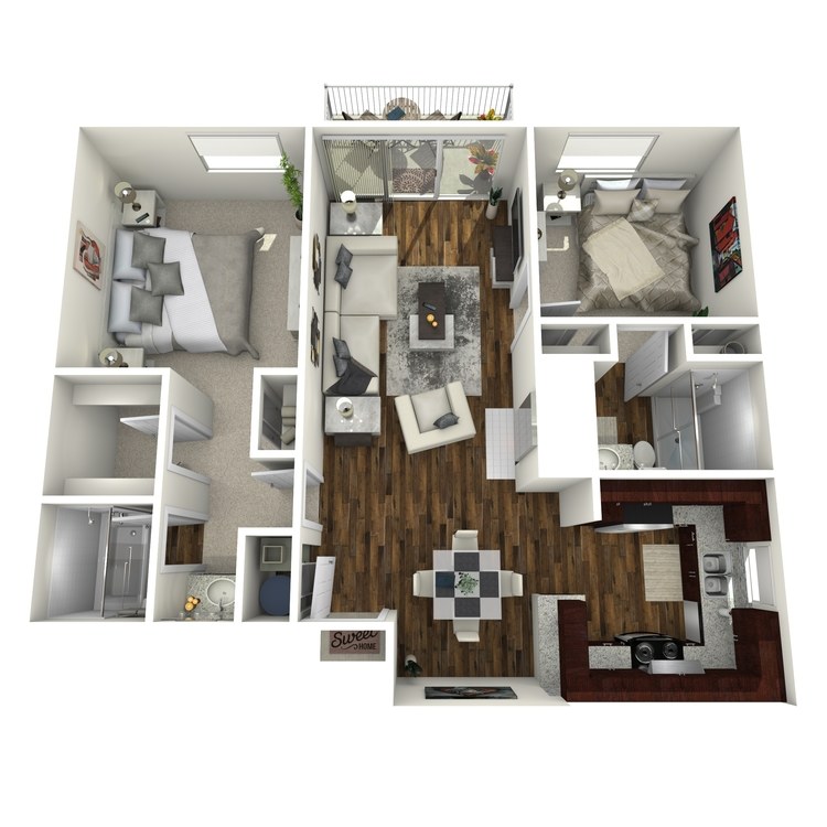 Floor plan image of Copenhagen