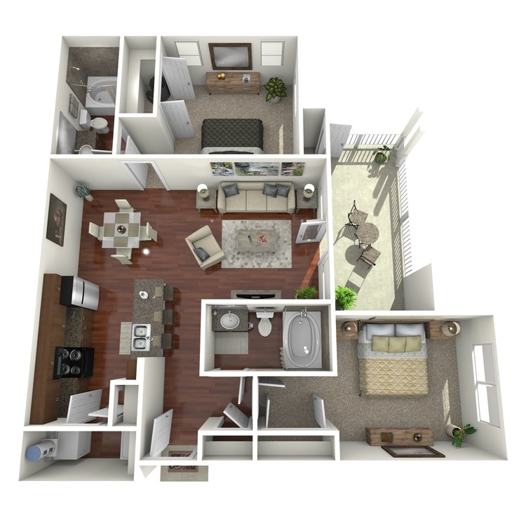 Floor plan image of River View