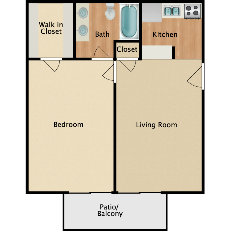 Floor plan image of Serenity