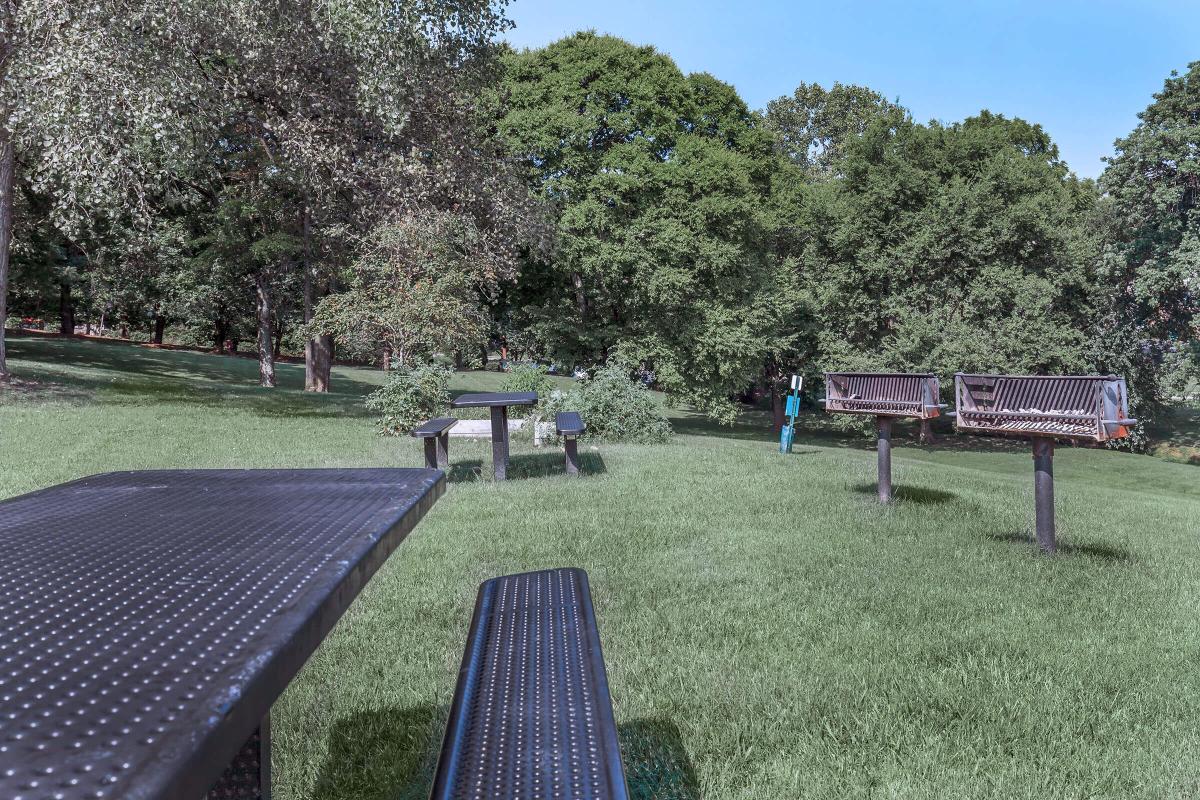 Barbecue and picnic area at Sunrise Apartments