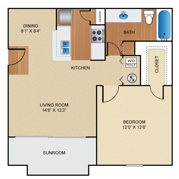Floor plan image of A3 Braintree