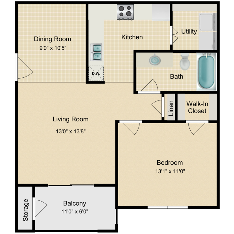 Floor plan image of Plan A