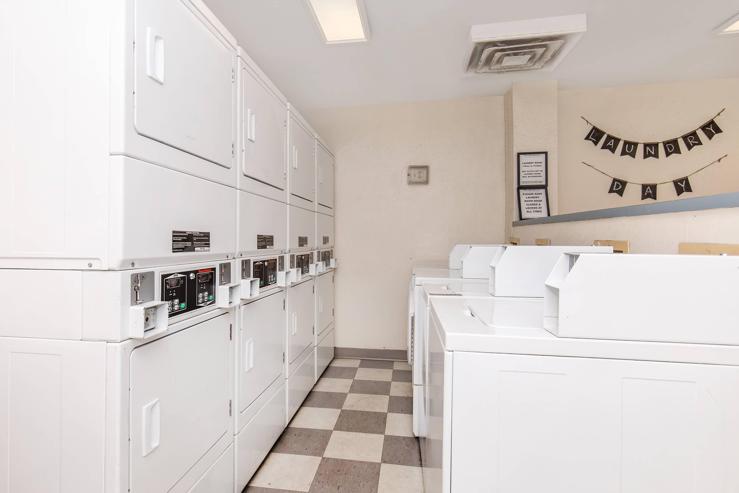 a kitchen with a tile floor