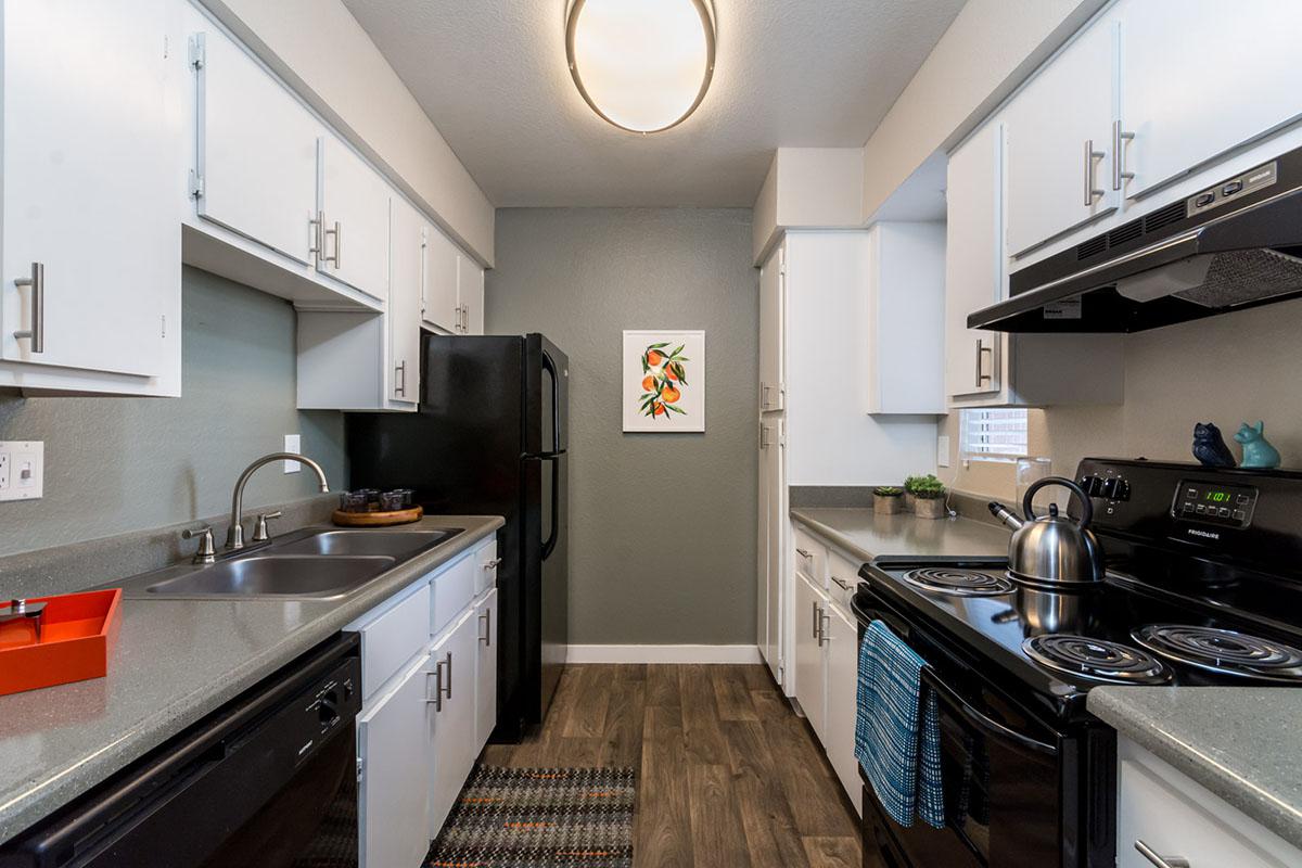Fully-Equipped Kitchen + Azul Apartments + Phoenix + Arizona