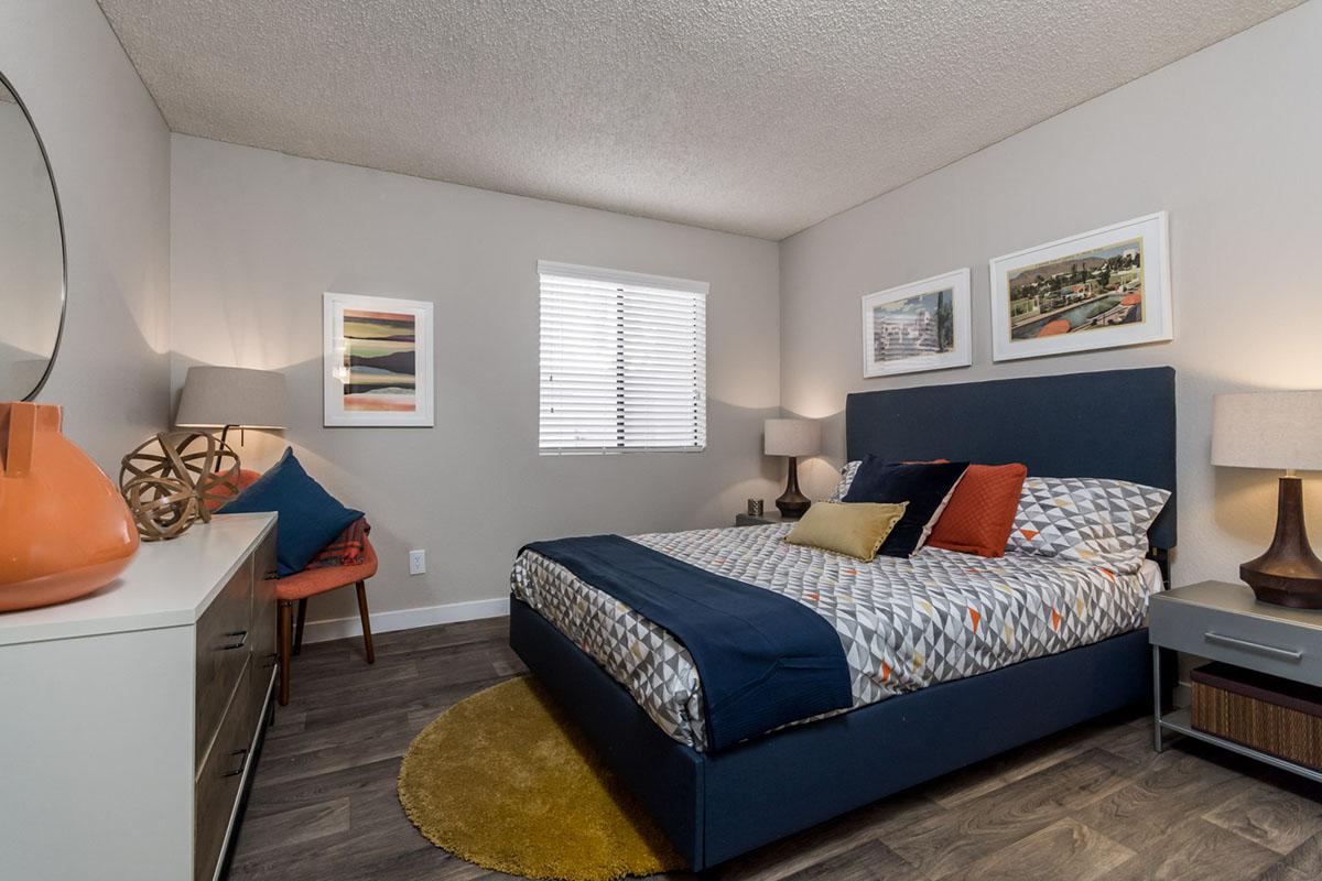 Updated Bedroom + Azul Apartments + Phoenix + Arizona