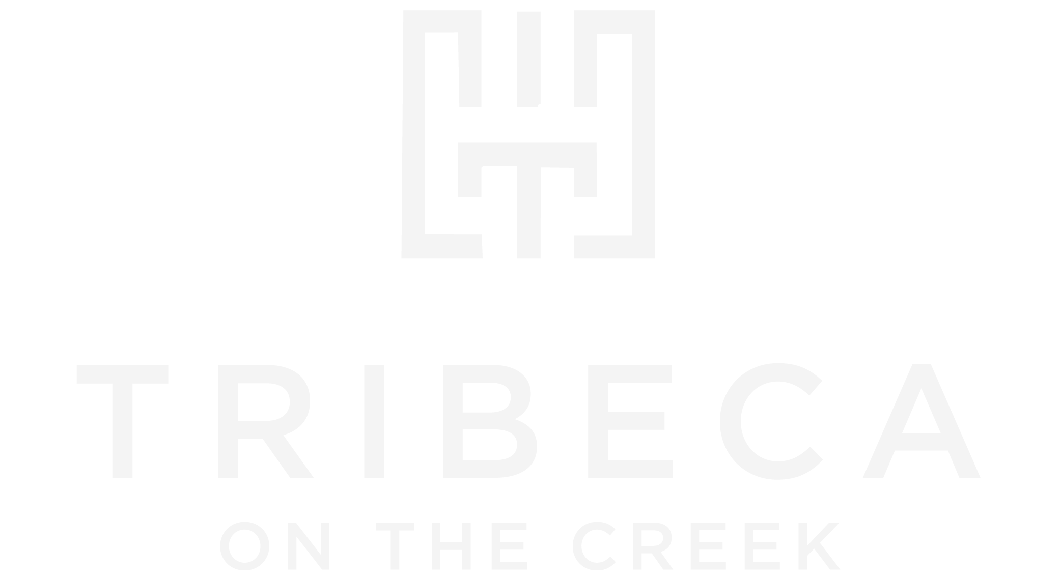 Tribeca on The Creek ebrochure logo