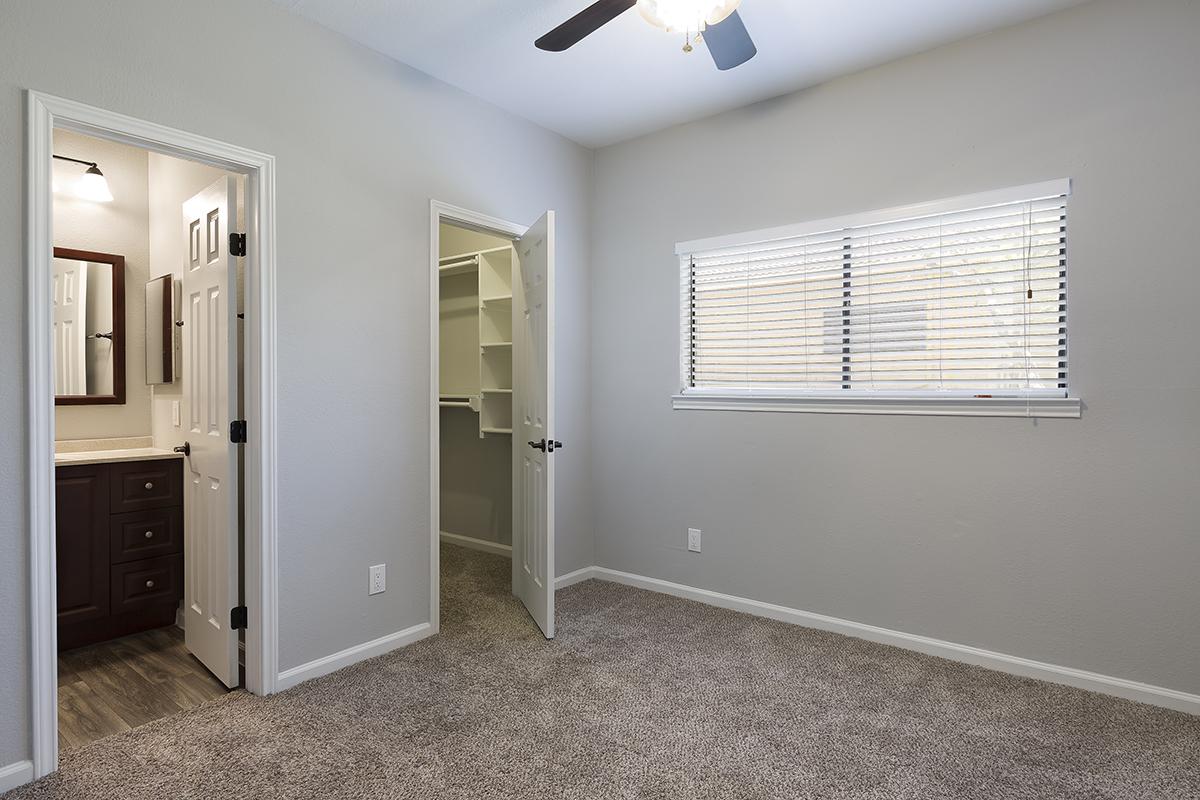 a room with a sink and a window