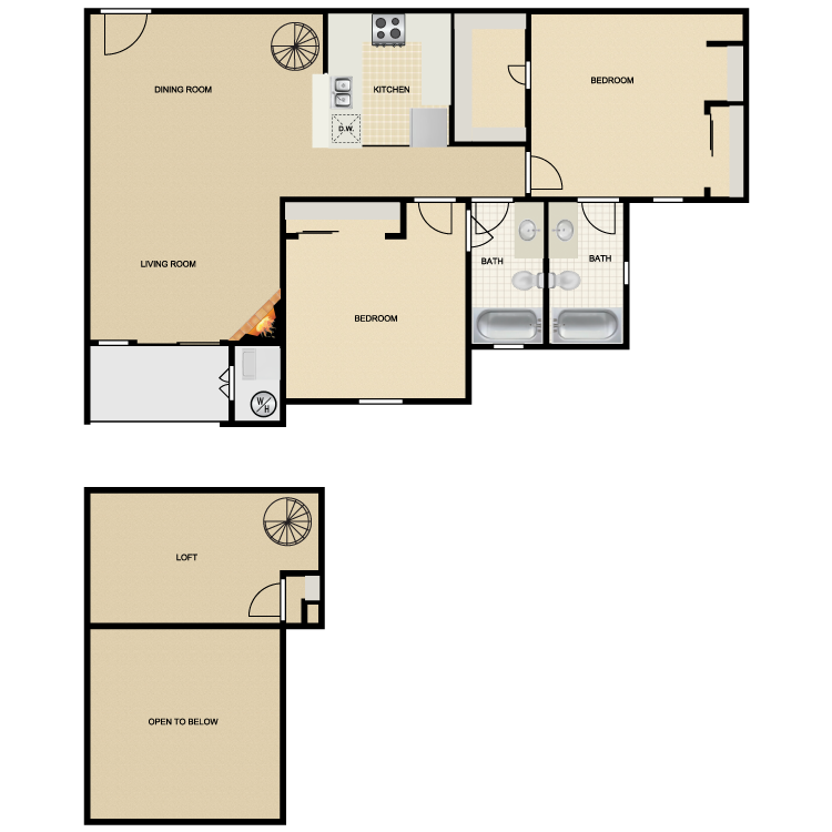 Floor plan image of San Miguel