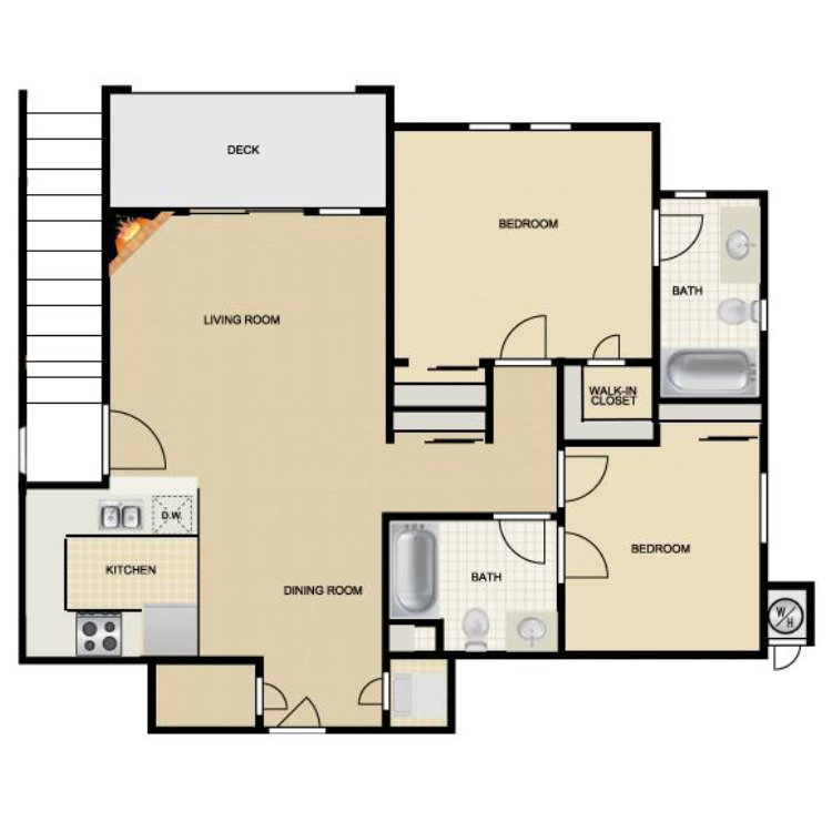 Floor plan image of Santa Cruz II