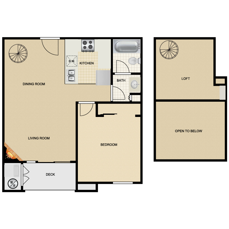 Floor plan image of Mission Santa Barbara