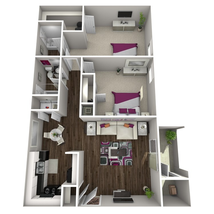 Floor plan image of Begonia