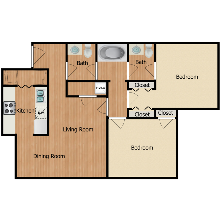 Floor plan image of Kyler