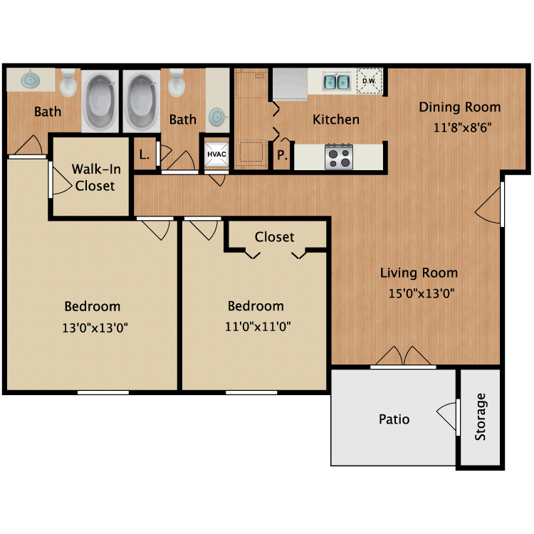 Floor plan image of Carrington