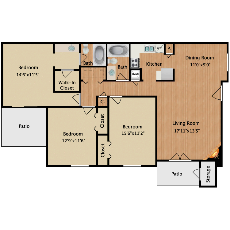 Floor plan image of Madison