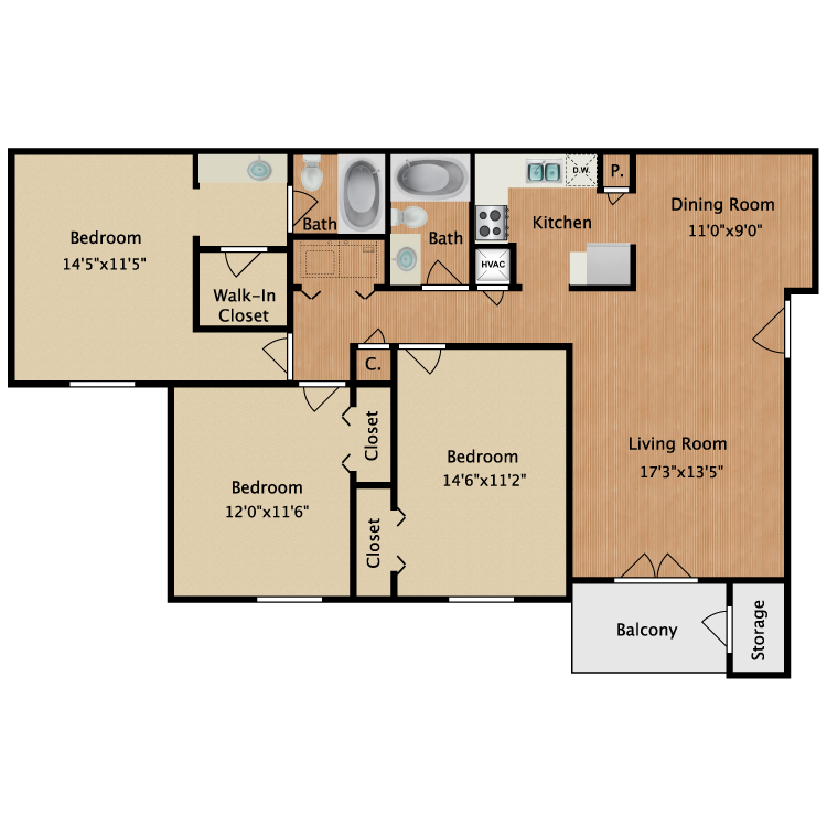 Floor plan image of Sydney