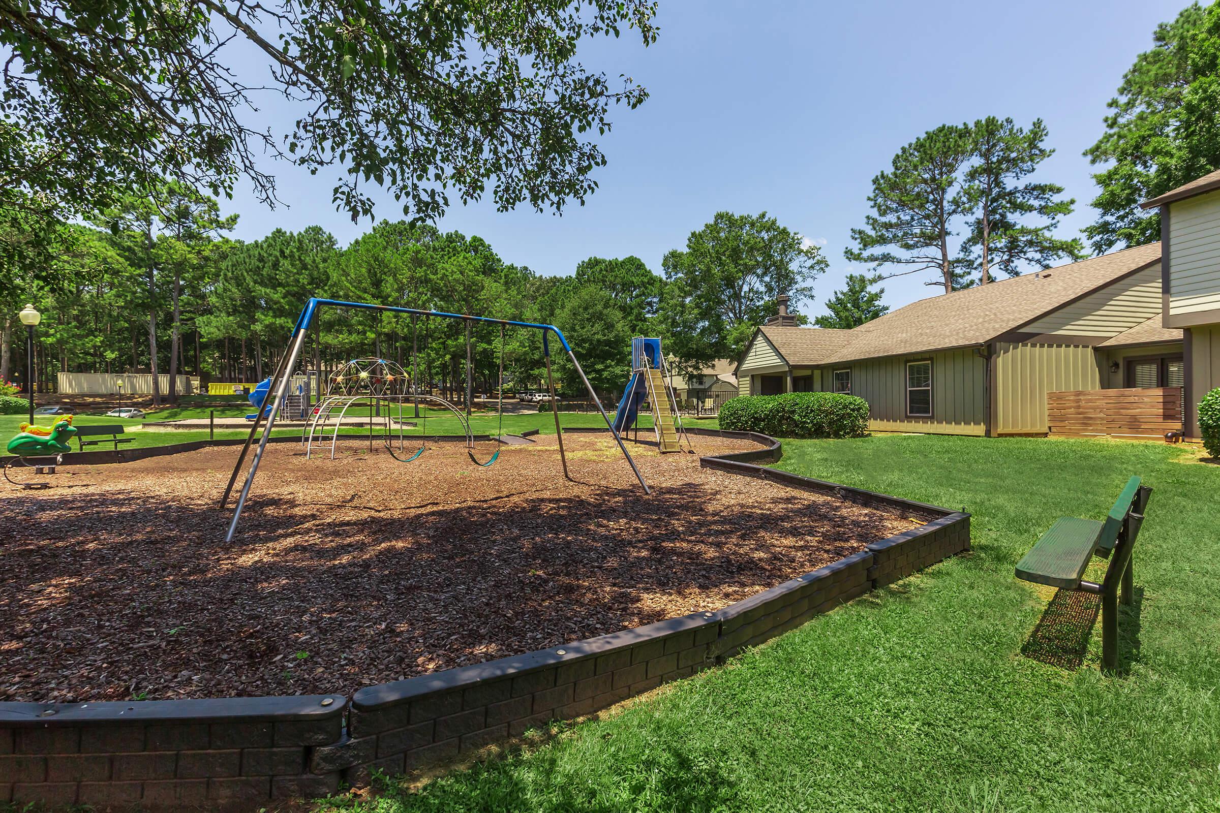 Play Area Here at Madison Landing at Research Park Apartments in Madison, AL