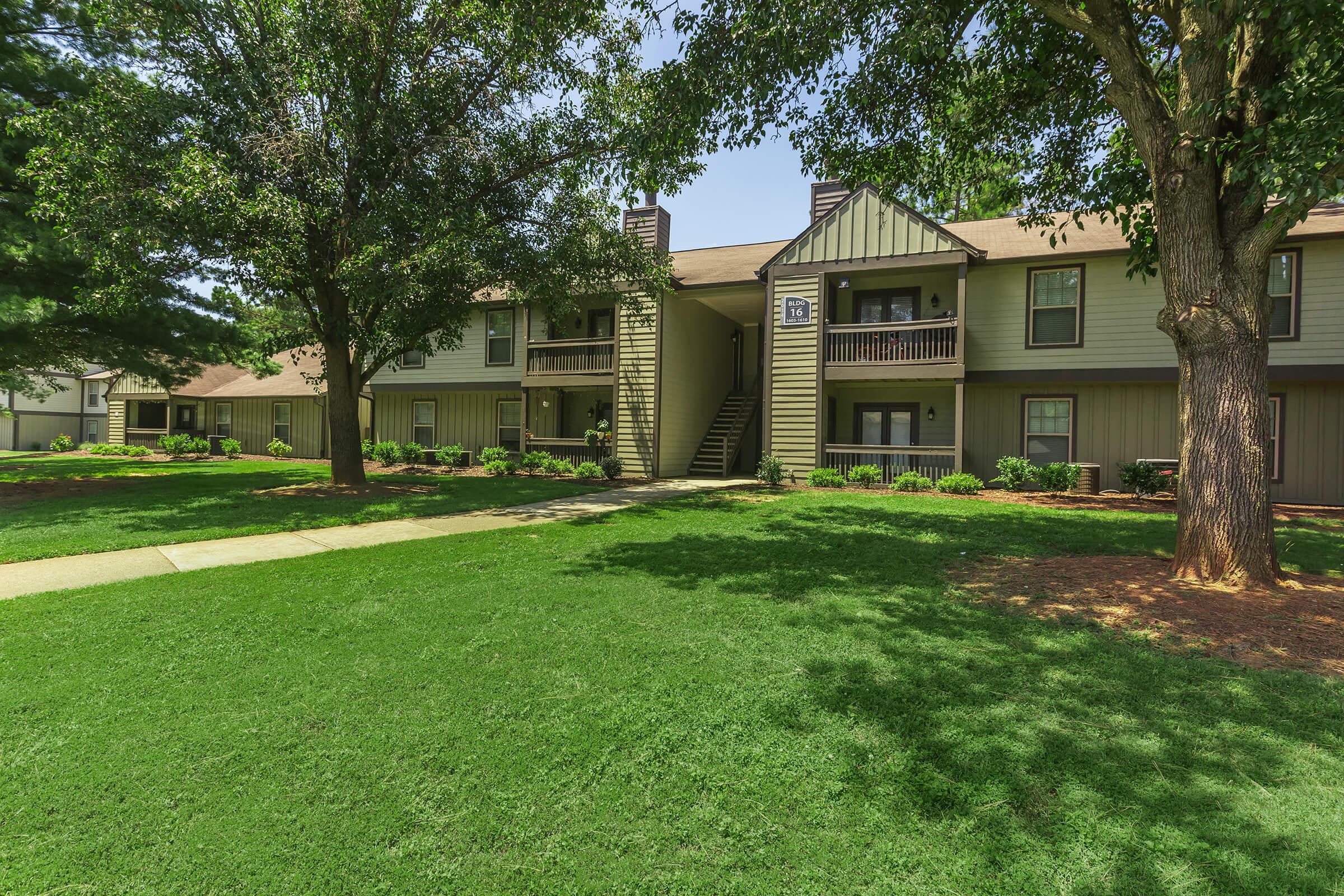 Professional Landscaping at Madison Landing at Research Park Apartments in Madison, AL