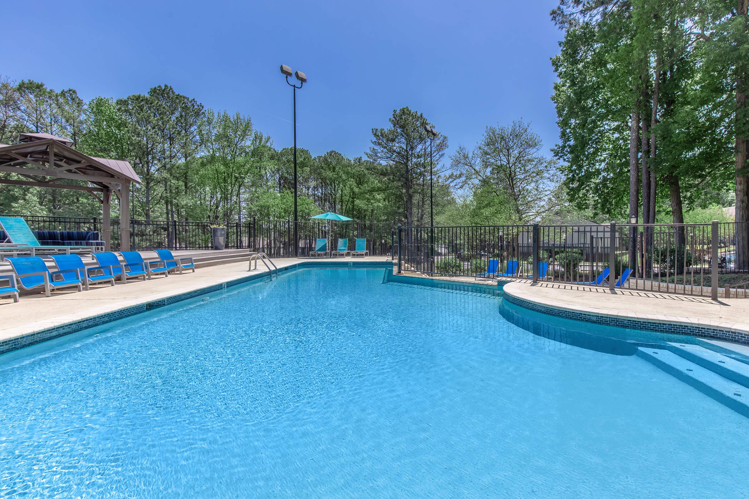 Take a dip in one of the shimmering swimming pools at Madison Landing at Research in Madison, AL