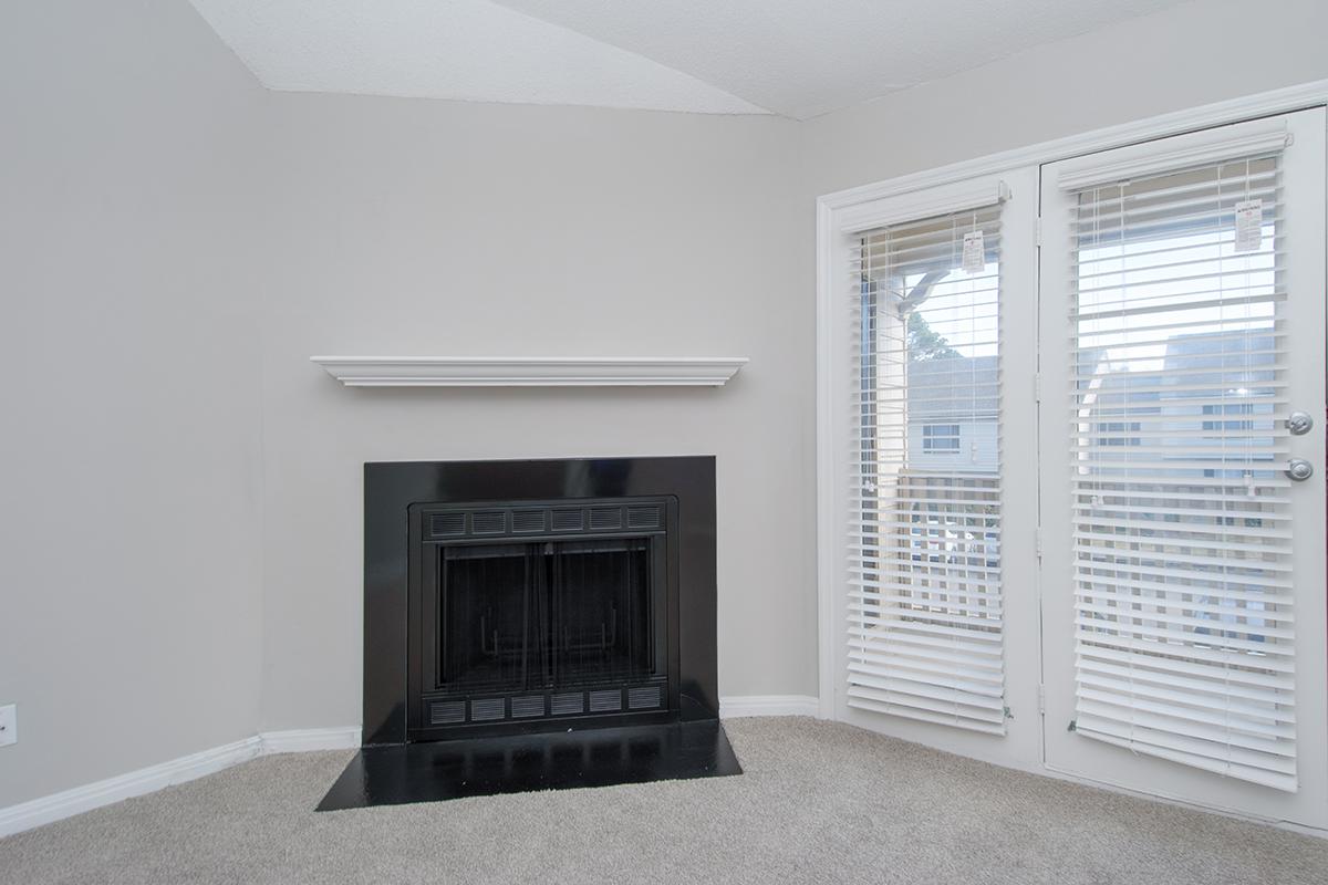 Cozy Up to the Fireplace at Madison Landing at Research Park Apartments in Madison, AL