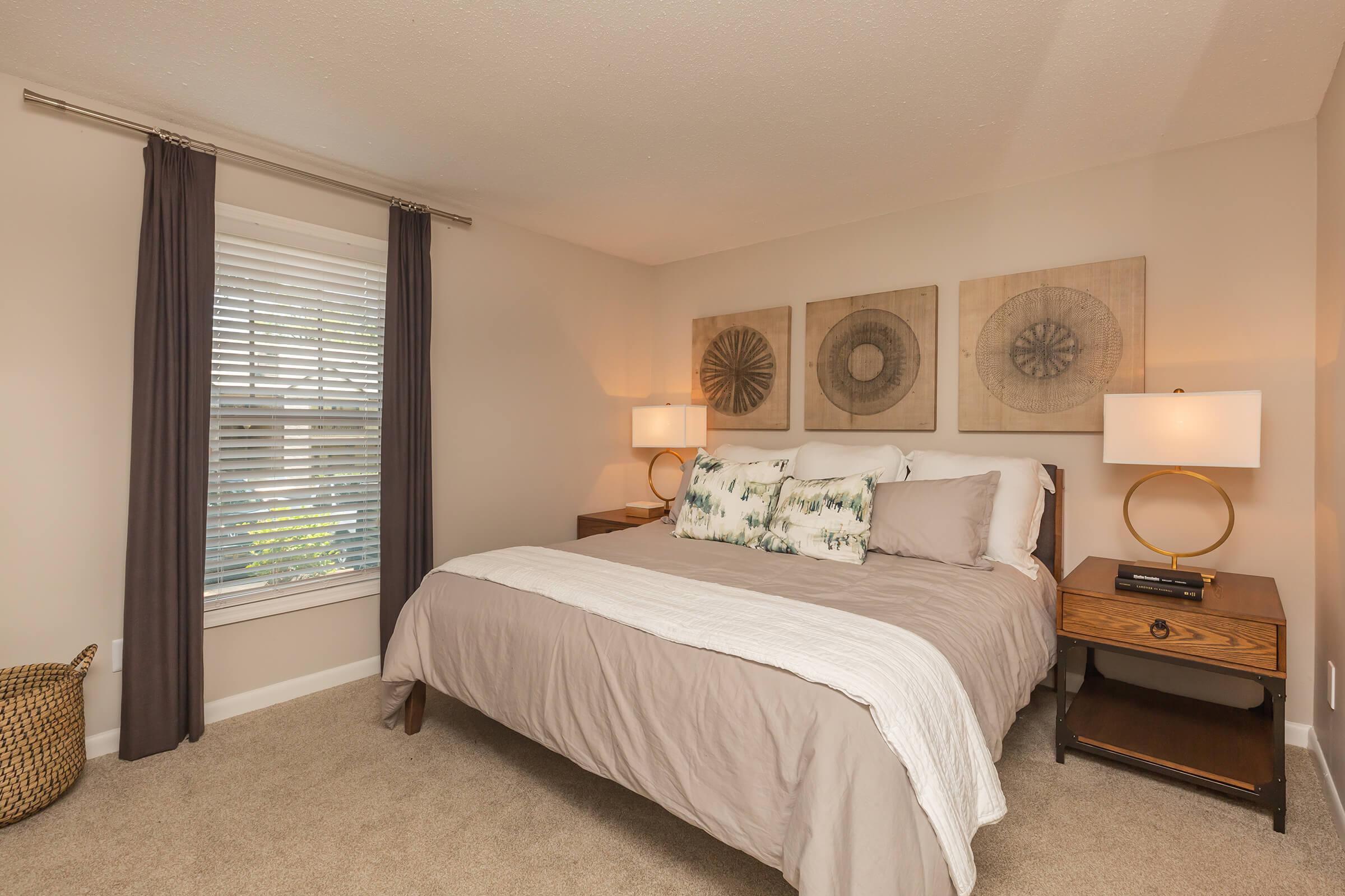 Ansley Bedroom at Madison Landing at Research Park Apartments in Madison, Alabama