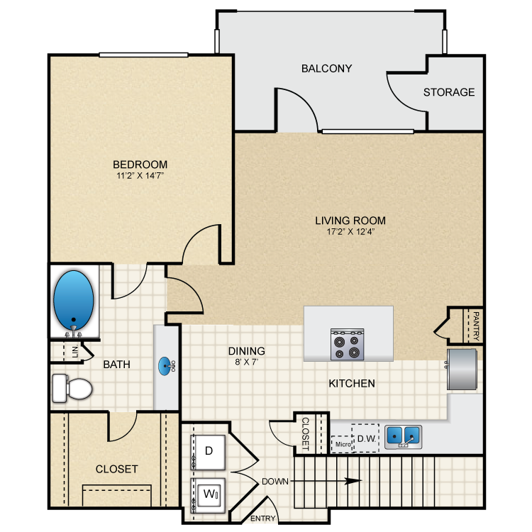 Floor plan image of A3G2