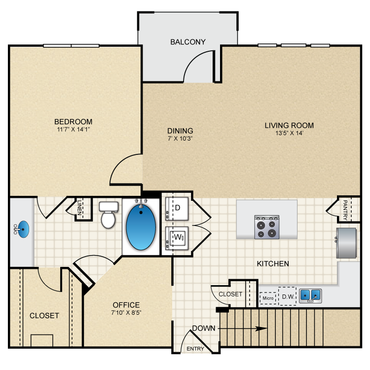 Floor plan image of A4G2