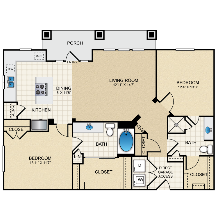 Floor plan image of B2G ALT
