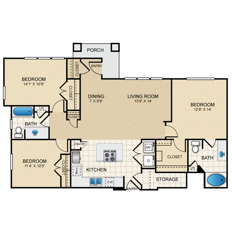 Floor plan image of C11
