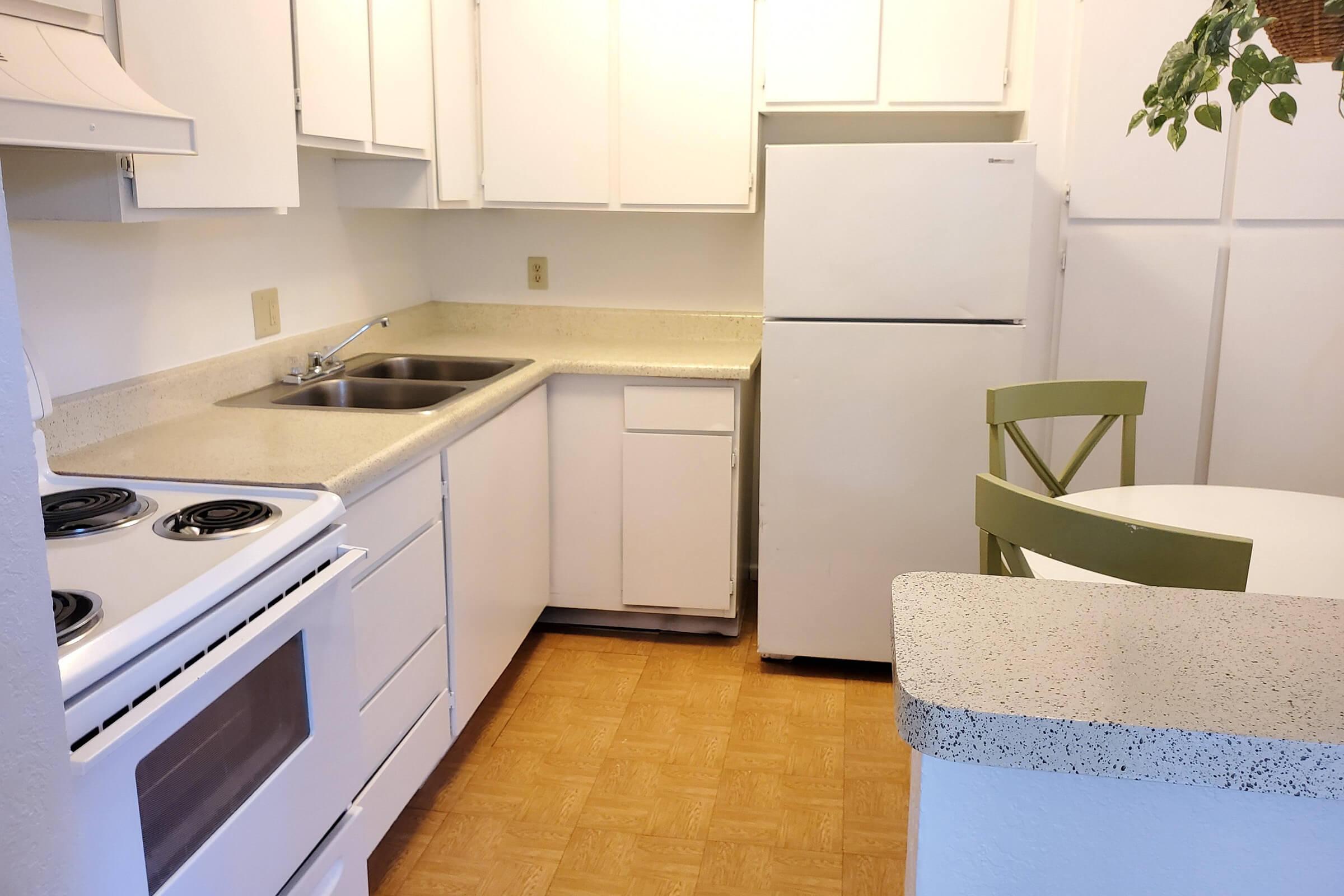 KITCHENS FEATURE NEW WOOD VINYL FLOORS