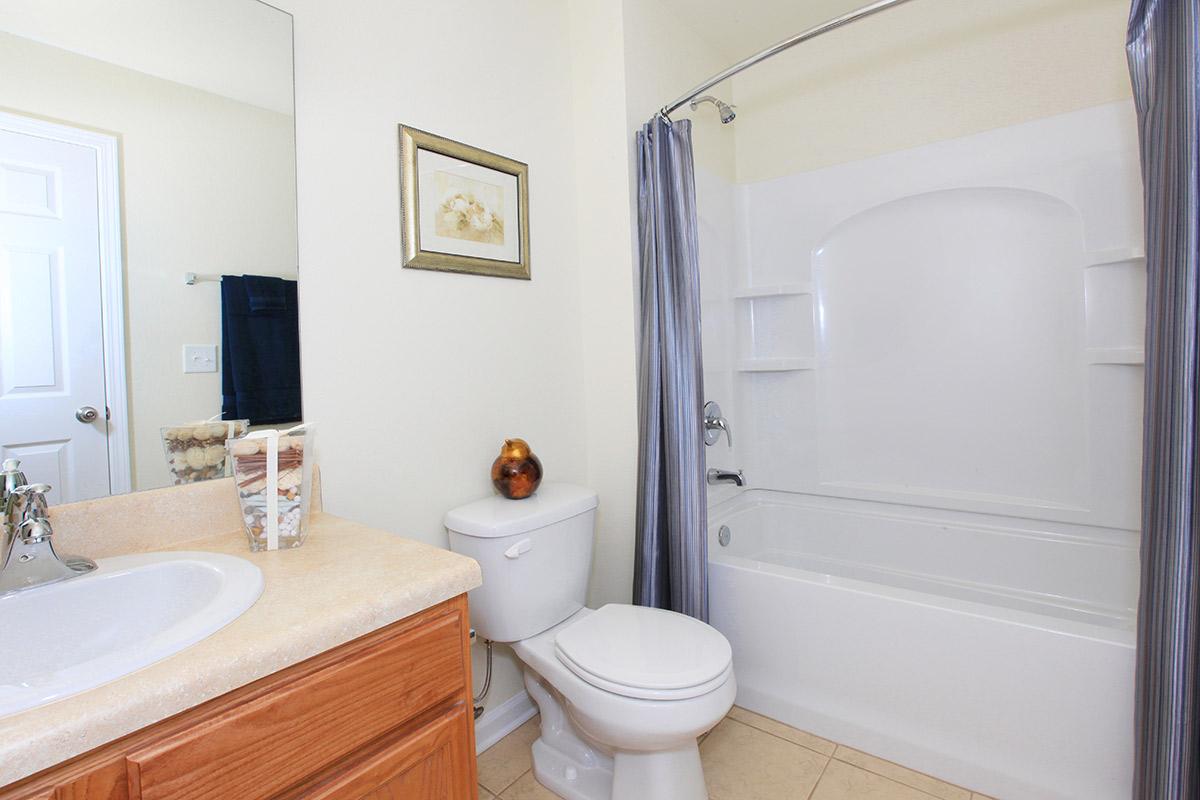 a white sink sitting under a mirror