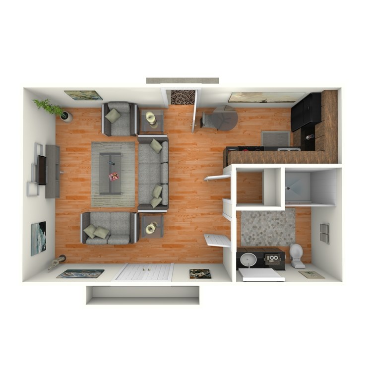 Floor plan image of Studio
