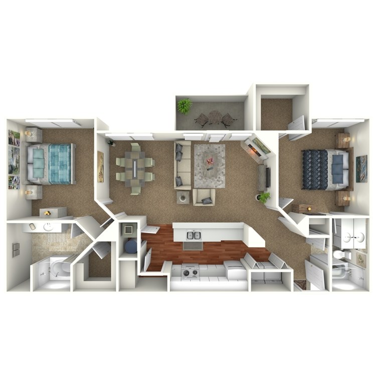 Floor plan image of The Topaz II